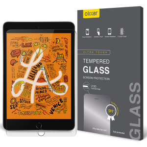 This Olixar ultra-thin tempered glass screen protector for the iPad Mini 2019 offers toughness, high visibility and sensitivity all in one package.