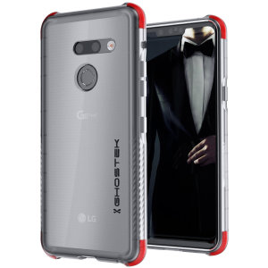 Custom molded for the LG G8, Ghostek tough case in clear provides a slim fitting, stylish design and reinforced corner protection against shock damage, keeping your device looking great at all times.