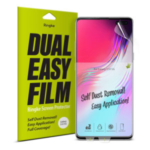 The New 4 Layer Dual Easy Full Coverage Screen Protector from Rearth Ringke is made to allow easier installation: adhere the protective film onto your phone screen for an effortless and flawless finish. 