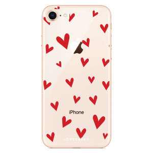 Take your iPhone 7 Plus to the next level with this hearts design phone case from LoveCases. Cute but protective, the ultrathin case provides slim fitting and durable protection against life's little accidents.