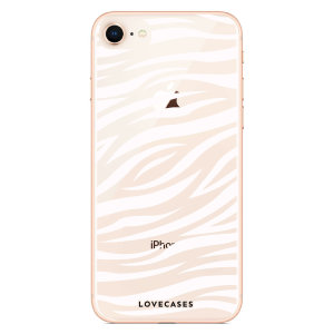 LoveCases iPhone 7 Gel Case - Zebra