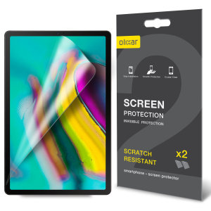 This ultra-thin film screen protector for the Samsung Galaxy Tab S5e from Olixar offers toughness, high visibility and sensitivity all in one package.