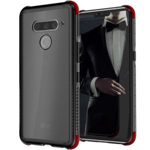 Custom molded for the Covert 3 LG V50 ThinQ, Ghostek tough case in clear provides a slim fitting, stylish design and reinforced corner protection against shock damage, keeping your device looking great at all times.