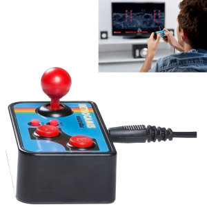 Plug and play your way back to the future with the Retro TV Games Controller. With a retro controller that was adored in the 80s this device plugs into your modern TV allowing you to enjoy the best retro games in today's world. Compact for travel use!