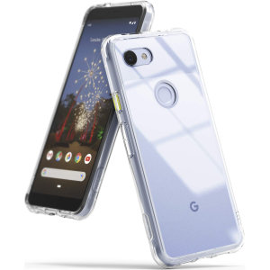 Protect the back and sides of your Google Pixel 3a with this incredibly durable and clear backed Fusion Case by Rearth Ringke.