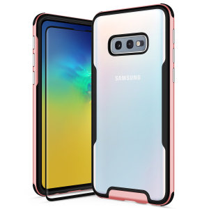 The Protective Fuse Series for the Samsung Galaxy S10e. The rose gold finish gives you protection for your phone in style. This case is made for pure luxury and style.