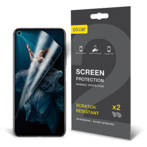 Protégez l'écran de votre Huawei Honor 20 à l'abri des rayures et des éraflures avec la protection d'écran Olixar. Ce pack comprend 2 protections d'écran, un chiffon microfibre et une carte applicatrice.