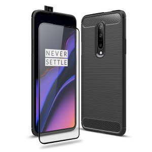 Offrez une protection intégrale à votre OnePlus 7 Pro 5G avec la coque Olixar Sentinel en coloris noir et sa protection d'écran en verre trempé. Robuste et élégante, elle vous offre également une excellente prise en main. Dotée d'un design effet métal brossé avec de subtiles touches effet fibre de carbone, elle complémente avec brio le design de votre smartphone tout en lui assurant une protection totale.