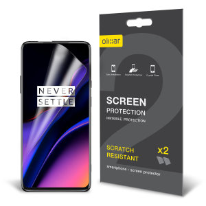 Olixar OnePlus 7 Pro 5G Film Screenprotector - 2 Eenheden