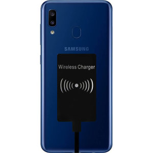 Enable wireless charging for your Samsung Galaxy A20 without having to modify your phone or use a specialist case with this Ultra Thin Qi Wireless Charging Adapter.