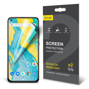 Keep your Nokia 8.1 Plus screen in pristine condition with this Olixar scratch-resistant screen protector 2-in-1 pack.