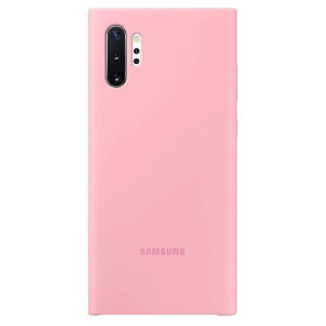 Official Samsung Galaxy Note 10 Plus Silicone Cover Skal - Rosa