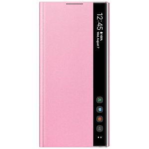 Offizielle Samsung Galaxy Note 10 Plus Clear View - Rosa