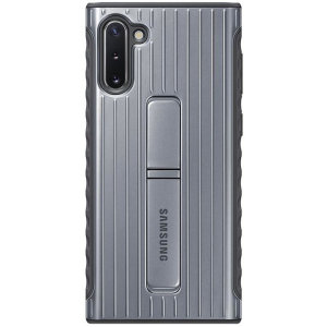 Funda Samsung Galaxy Note 10 Oficial Protective Stand Cover - Plateada
