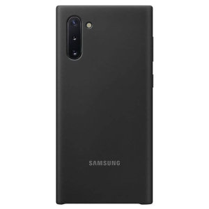 Funda Samsung Galaxy Note 10 Oficial Silicone Cover - Negra