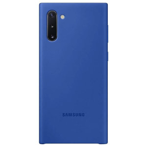 Official Samsung Galaxy Note 10 Silikon Deksel Etui - blå
