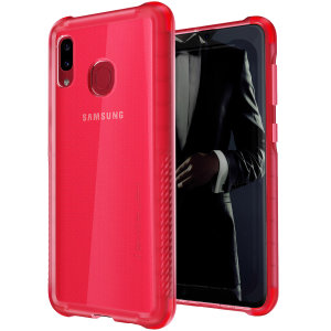 Custom moulded for the Samsung Galaxy A20, the Ghostek tough case in Rose colour provides a slim fitting, stylish design and reinforced corner protection against shock damage, keeping your Samsung Galaxy A20 looking great at all times.