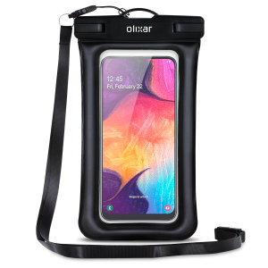 Olixar Samsung Galaxy A50 Waterproof Pouch - Black