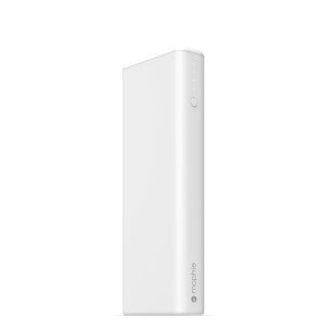 This 10,400 mAh battery provides up to 48 hours extra battery. Two USB ports make it possible to charge two devices at the same time. The compact design of an aluminium housing and a soft cap provides protection and ensures a long performance.