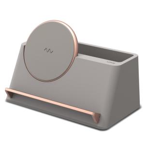 The Halo Box Station is an elegant solution for clutter and cord-free charging. Complete with intelligently designed storage compartment, it's perfect for keeping all your essentials organised whilst having the freedom of wireless charging.