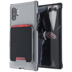 The Exec 4 premium wallet case in Grey provides your Samsung Galaxy Note 10 Plus with fantastic protection. Also featuring storage slots for your credit cards, ID and cash.
