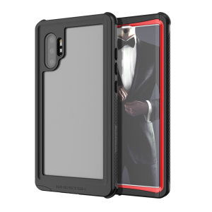 Shield your Galaxy Note 10 Plus on both land and at sea with the extremely tough, yet incredibly stylish Nautical 2 Waterproof case from Ghostek in red. Protecting your Galaxy Note 10 Plus from depths of up to 1 meter for up to 30 minutes.