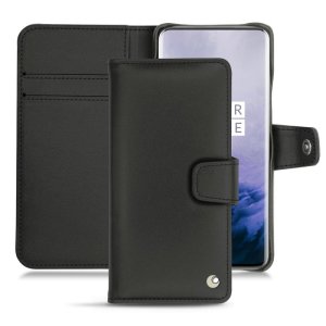 Noreve Tradition B OnePlus 7 Pro 5G Leather Wallet Case - Black