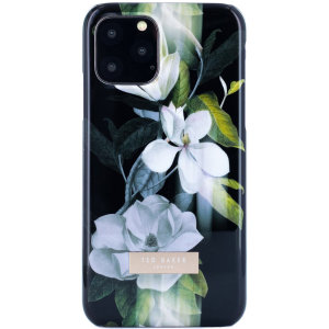 Form-fitting and bulk-free, the Opal Clip case for iPhone 11 Pro from Ted Baker sports an ethereal, otherworldly floral aesthetic while also offering superlative protection for your device from drops, scrapes and other damage.