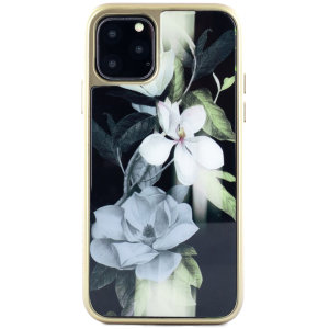 Form-fitting, glass inlay design and bulk-free, the Opal case for iPhone 11 Pro Max from Ted Baker sports an ethereal, otherworldly floral aesthetic while also offering superlative protection for your device from drops, scrapes and other damage.