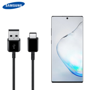 Official Samsung Note 10 Plus USB-C Charging & Sync Cable - Black - 1.5m