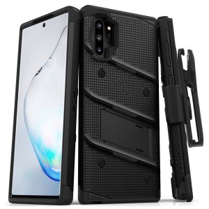 Zizo Bolt Samsung Note 10 Plus Tough Case - Black