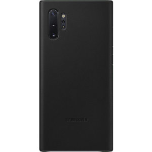 This Official Samsung Leather Cover in Black is the perfect way to keep your Galaxy Note 10 Plus 5G smartphone protected whilst keeping a stylish and sophisticated look. Incredibly lightweight and sleek this case ensures you're ready for any occasion.