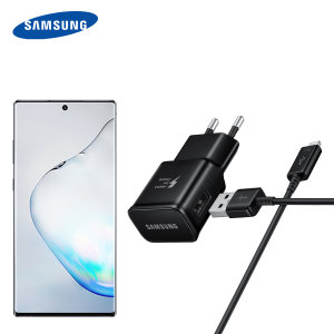 Official Samsung Galaxy Note 10 Charger & USB-C Cable - EU - Black