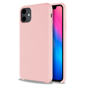 Coque iPhone 11 Olixar en silicone doux – Rose pastel