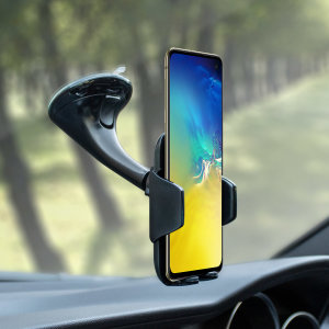 Dock your Galaxy Note 10 Plus 5G safely in the car with this Genuine Samsung Universal Vehicle Dock and Windscreen Mount, ideal for when you use your Note 10 Plus 5G as a Sat Nav.