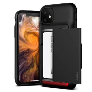 Protect your iPhone 11 with this precisely designed Damda Glide Shield case in Matt Black from VRS. Made with tough yet slim material, this hard-shell construction with soft core features patented sliding technology to store two credit cards or ID.