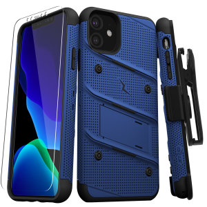 Zizo Bolt iPhone 11 Skal & Skärmskydd - Blå /svart