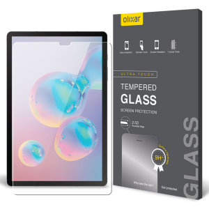 Este protector de pantalla fabricado con cristal templado protegerá la pantalla de su Samsung Galaxy Tab S6, por lo que evitará arañazos y roturas de pantalla.
