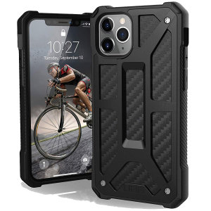 The Urban Armour Gear Monarch in carbon fibre for the iPhone 11 Pro is quite possibly the king of protective cases. With 5 layers of premium protection and the finest materials, your iPhone 11 Pro is safe, secure and in some style too.