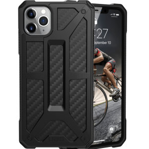 The Urban Armour Gear Monarch in carbon fibre for the iPhone 11 Pro Max is quite possibly the king of protective cases. With 5 layers of premium protection and the finest materials, your iPhone 11 Pro Max is safe, secure and in some style too.