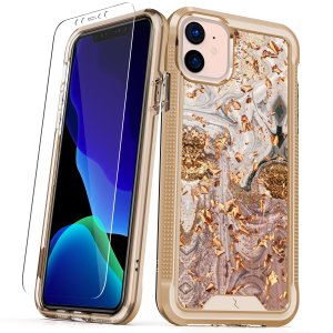 The Protective Ion series case for the iPhone 11. The Gold finish gives you protection for your phone in style. This case is made for pure luxury and style.