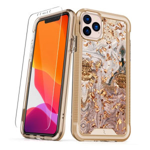 The Protective Ion series case for the iPhone 11 Pro Max. The Gold finish gives you protection for your phone in style. This case is made for pure luxury and style.