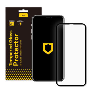 Protect your iPhone 11 Pro Max's display from scratches, scrapes and unexpected chips with this impact-resistant screen protector from RhinoShield. Oleophobic coating resists fingerprints, while a slim profile maintains touch sensitivity and clarity.