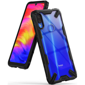 Mantenga su Xiaomi Redmi Note 7 perfectamente protegido de golpes y arañazos gracias a esta increíble funda Rearth Ringke Fusion X.