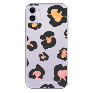 LoveCases iPhone 11 Gel Case - Colourful Leopard