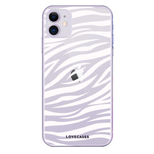 Take your iPhone 11 to the wild side with this zebra print phone case from LoveCases. Cute but protective, the ultra-thin case provides slim fitting and durable protection against life's little accidents.

