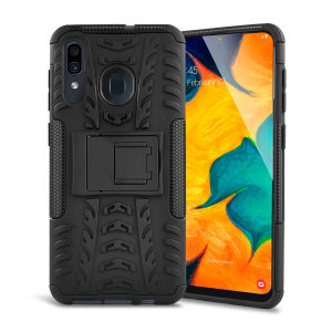 Olixar ArmourDillo Samsung Galaxy A30s Protective Case - Black