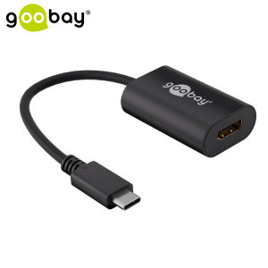 De Goobay HDMI-adapter in zwart ondersteunt de nieuwe Ultra HD-standaard (4K), terwijl je dankzij de plug-and-play-aard van het apparaat eenvoudig verbinding kunt maken. Je kunt je smartphone dus binnen enkele seconden aansluiten op je tv om te genieten van een echte bioscoopervaring.
