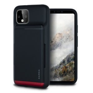 Protect your Pixel 4 XL with this precisely designed Damda Glide Shield case in matt black from VRS Design. Made with tough yet slim material, this hard-shell construction with soft core features patented sliding technology to store two credit cards or ID