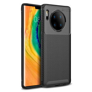 Olixar Carbon Fibre case is a perfect choice for those who need both the looks and protection! A flexible TPU material is paired with an eye-catching carbon print to make sure your Huawei Mate 30 Pro is well-protected and looks good in any setting.